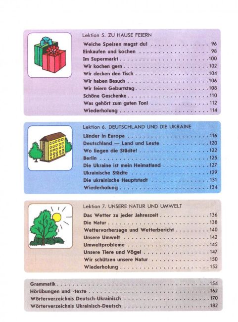 Підручник Німецька мова 6 клас 2 рік навчання Нова програма Hallo, Freunde Авт: Сотникова С. Білоусова Т. Вид-во: Ранок - фото 3