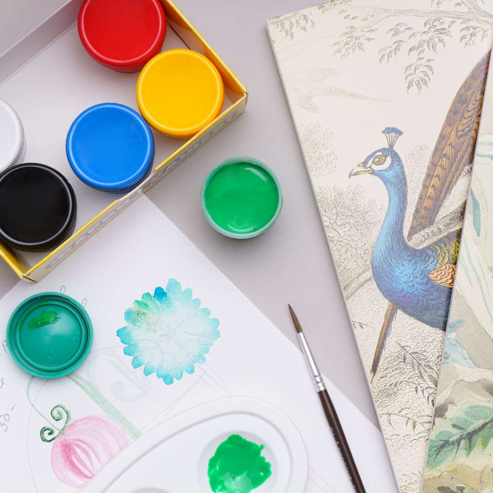 Фарби гуашеві 6 кольорів по 20мл - фото 3