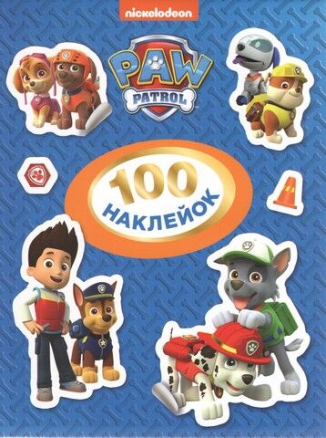 100 наклейок. TM PAW Patrol (синя) - фото 1