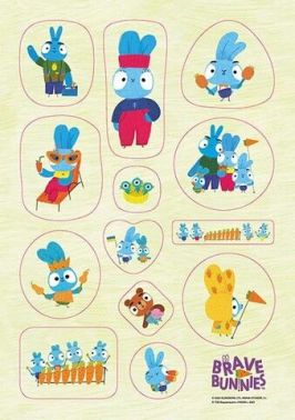 Набір наліпок. Стікер-Пак. Допитливі займалята Набір наліпок. Стікер-Пак. Допитливі займалята