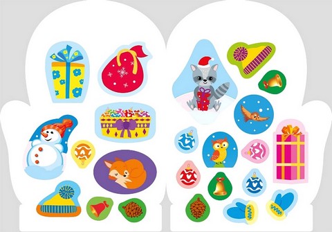 Чарівна зима з наліпками. Лисичка - фото 3