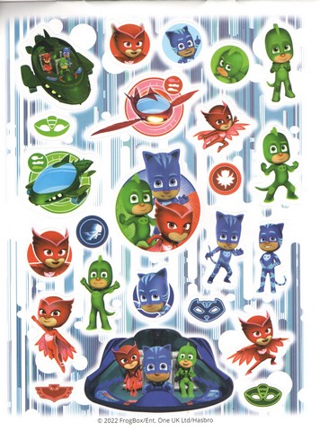 100 наклейок. ТМ PJ Masks - фото 2