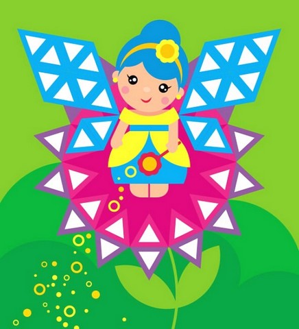 Мозаїка з наліпок. Для дітей від 4 років. Трикутники - фото 3