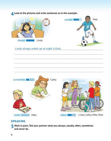 Робочий зошит з граматики + збірник тестів для поточного та семестрового контролю Англійська мова 5 клас НУШ Авт: О. Карпюк К. Карпюк Вид-во: Лібра Терра - фото 4