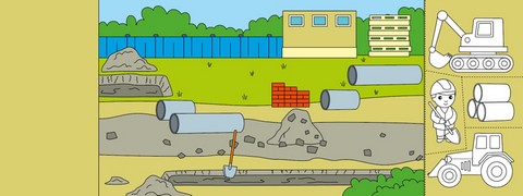 Розфарбовуємо, вирізаємо, клеїмо. Хто будує дім? - фото 2