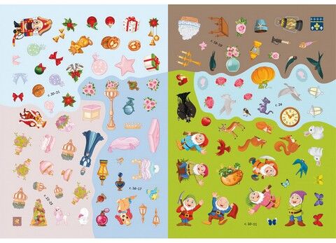 Книжка з наліпками. Казкові принцеси - фото 3