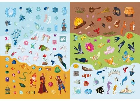 Книжка з наліпками. Казкові принцеси - фото 4