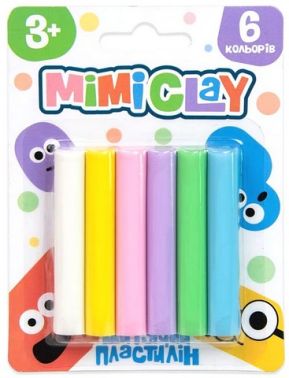 Набір для творчості. Mimi clay. 6 кольорів вид: Strateg