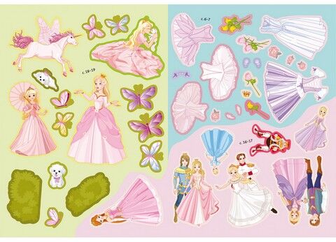 Книжка з наліпками. Книга Принцеси - фото 5