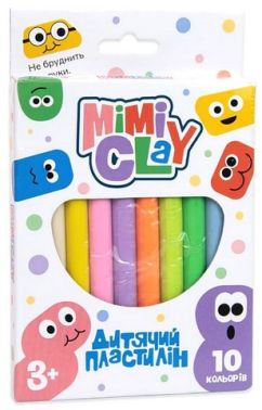 Набір для творчості. Mimi clay. 10 кольорів вид: Strateg
