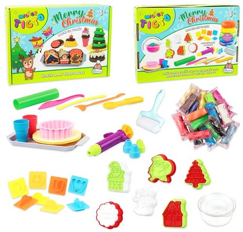 Набір для творчості. Містер тісто. Merry Christmas вид: Strateg - фото 2
