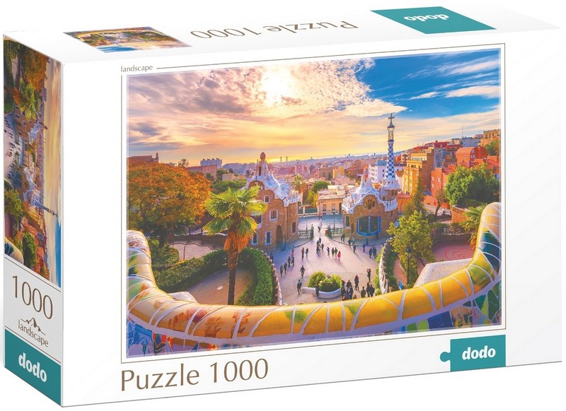 Пазл «Парк Гуель в Барселоні. Іспанія» - фото 1