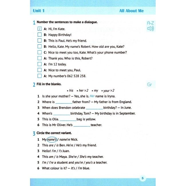 Робочий зошит Англійська мова 5 клас НУШ До підручника Дж. Кости М. Вільямс Авт: Косован О. Вітушинська Н. Вид-во: Підручники і посібни - фото 4