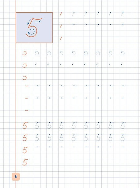 Прописи-навчалочки Пишу цифри та рахую Авт: Леонова Н. Вид-во: УЛА - фото 2