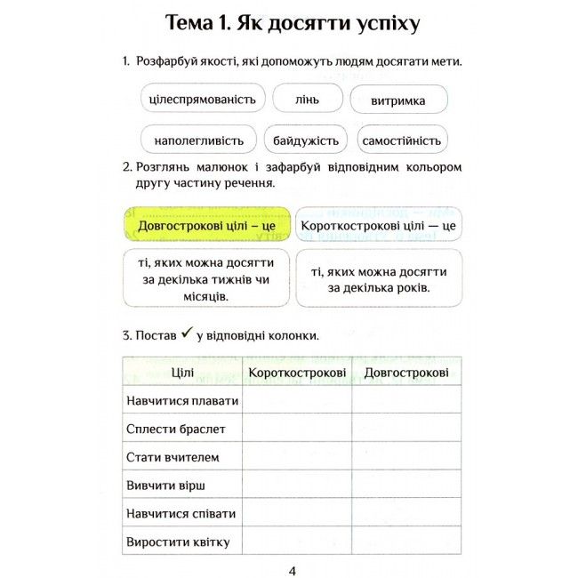 Діагностичні роботи Я досліджую світ 4 клас 1 Частина НУШ Авт: Воронцова Т. Пономаренко Л. Пономаренко В. Хомич О. Лаврентьєва І. Вид-во: Алатон - фото 4