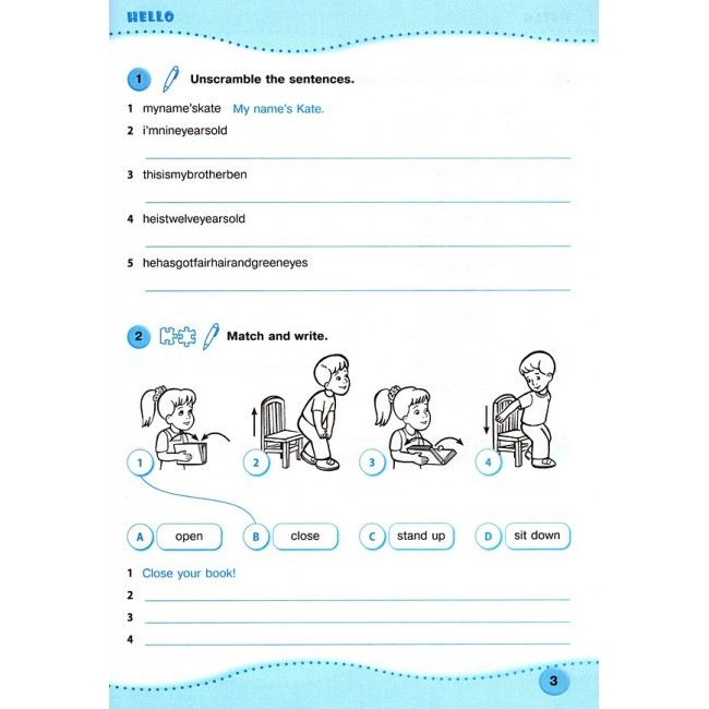 Робочий зошит Англійська мова 4 клас НУШ До підручника Г. Мітчелла Авт: Косован О. Вітушинська Н. Холоденко Т. Вид-во: Підручники і посібники - фото 4