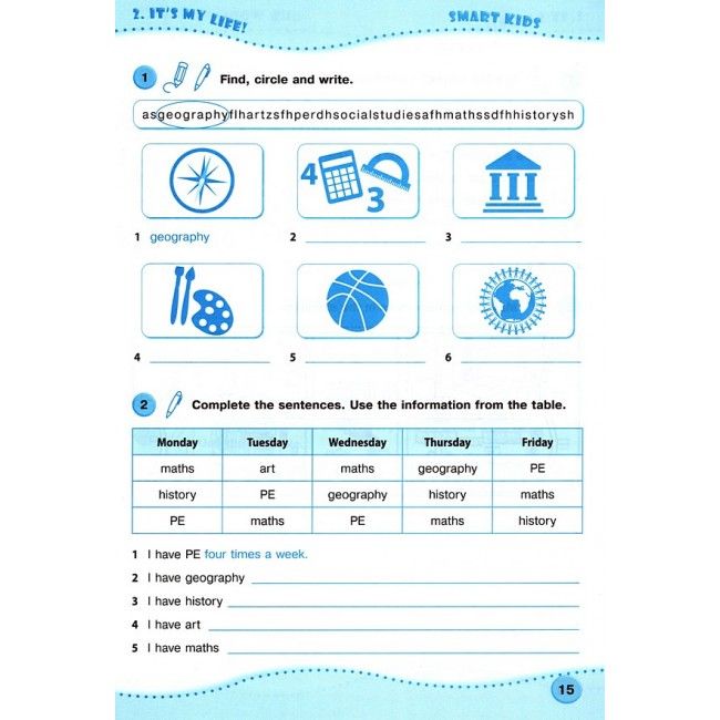 Робочий зошит Англійська мова 4 клас НУШ До підручника Г. Мітчелла Авт: Косован О. Вітушинська Н. Холоденко Т. Вид-во: Підручники і посібники - фото 5