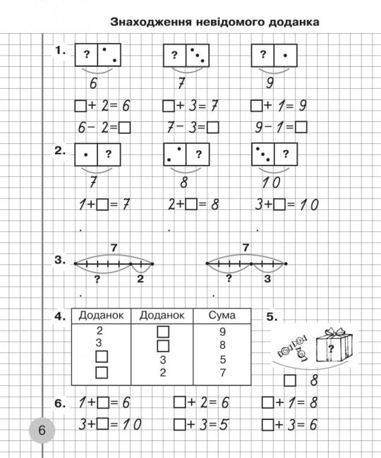 Робочий зошит Математика 1 клас Частина 2 НУШ До підручника Скворцової С.О. Онопрієнко О.В. Авт: Бенцал Н.М. Вид-во: Богдан - фото 7