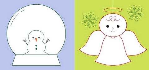 Наліпки-картинки. Різдво - фото 3