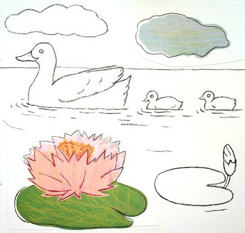 Свійські тварини. Розмальовка-розгорталка - фото 8