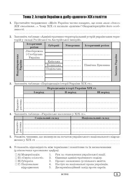Робочий зошит з історії України. 9 клас - фото 3