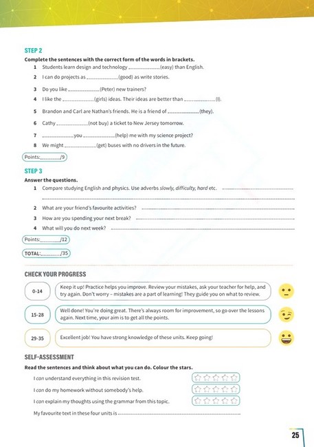 Збірник вправ з граматики Англійська мова Prepare Grammar 7 клас НУШ Авт:Victoria Lubych Emma Heyderman Вид-во: Лінгвіст - фото 7