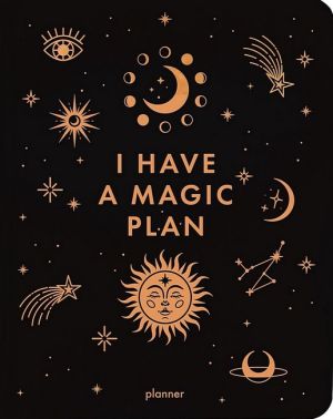 Планер "I have a magic plan" чорний