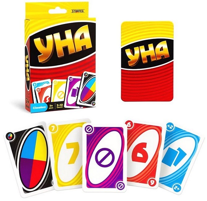 УНА classic. Настільна карткова розважальна гра - фото 2