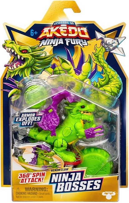 Набір для поєдинку Веном Кло (Ніндзя Босес). Ігровий набір Legends of Akedo Ninja Bosses - фото 1