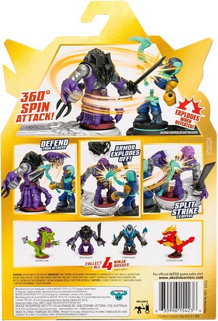 Набір для поєдинку Веб Вівер (Ніндзя Босес). Ігровий набір Legends of Akedo Ninja Bosses - фото 7