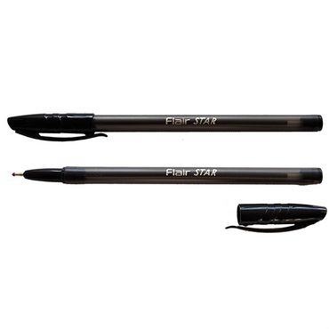 Ручка кулькова Flair Star чорна Ручка кулькова Flair Star чорна