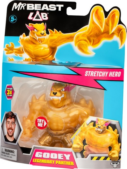 Фігурка, що розтягується, легендарна Пантера ТМ MrBeast Lab - фото 1