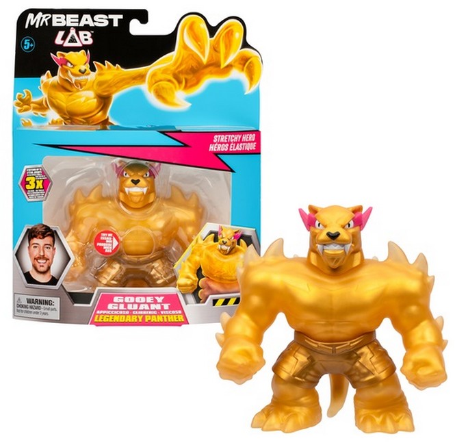 Фігурка, що розтягується, легендарна Пантера ТМ MrBeast Lab - фото 4
