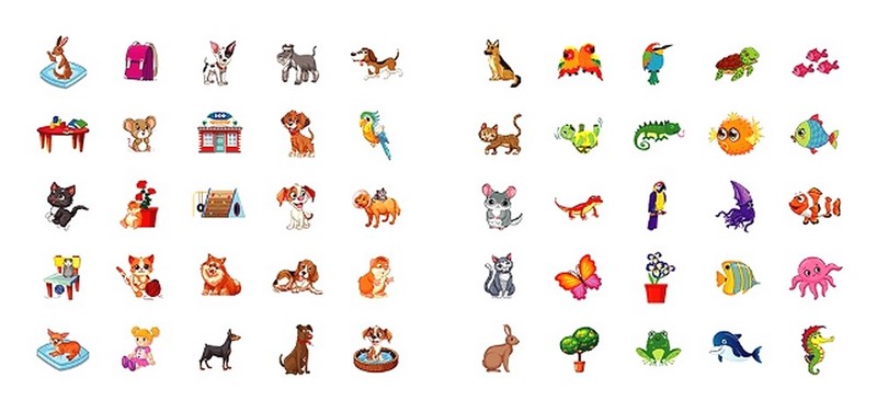 Відшукай і наклей. Наші улюбленці - фото 3