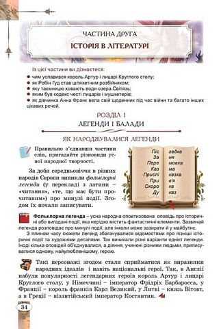 Підручник Зарубіжна література 7 клас НУШ Авт: Волощук Є.В. Слободянюк О.М. Вид-во: Генеза - фото 5