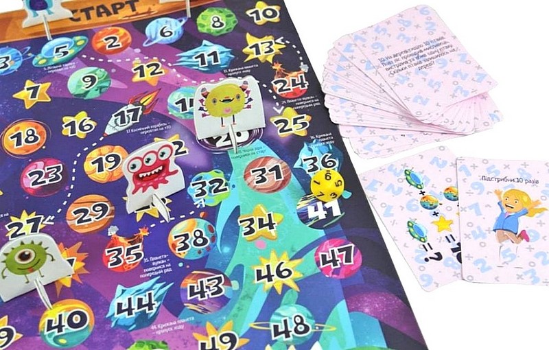 Монстроматика Настільна навчальна гра на додавання Вид-во: Умняшка - фото 4