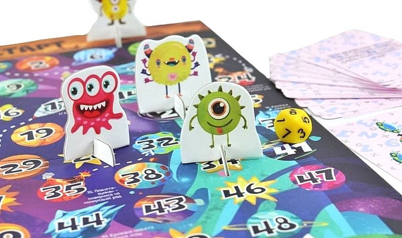 Монстроматика Настільна навчальна гра на додавання Вид-во: Умняшка - фото 5