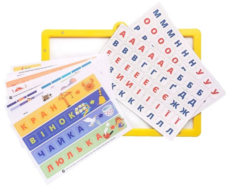 Магнітна абетка Гра з дошкою Вид-во: Умняшка - фото 2