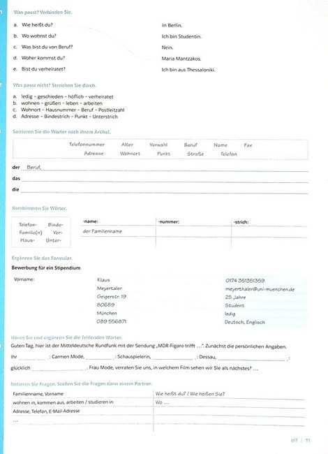 Лексичні вправи з німецької мови Базовий рівень Sage und Schreibe Авт: Крістіан Фандріх, Ульріх Талловіц Вид-во: Методика Паблішинг - фото 5