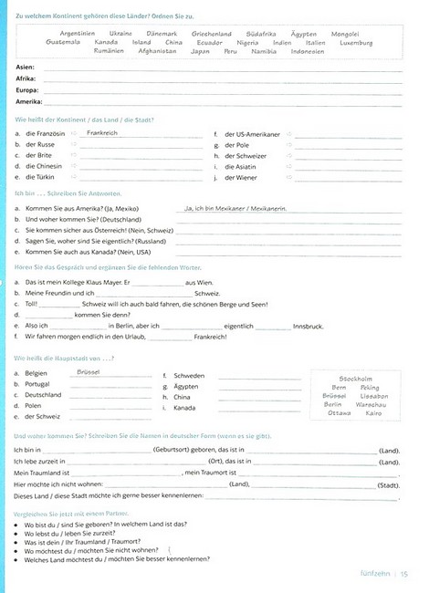 Лексичні вправи з німецької мови Базовий рівень Sage und Schreibe Авт: Крістіан Фандріх, Ульріх Талловіц Вид-во: Методика Паблішинг - фото 9