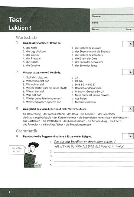 Тести Німецька мова 9 клас Parallelen 9 + аудіосупровід Авт: Надія Басай Вид-во: Методика Паблішинг - фото 2