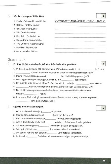 Тести Німецька мова 9 клас Parallelen 9 + аудіосупровід Авт: Надія Басай Вид-во: Методика Паблішинг - фото 7