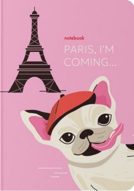 Блокнот у клітинку «Бульдог в Парижі» Вид-во: ORNER Блокнот у клітинку «Бульдог в Парижі» Вид-во: ORNER - Блокноти та скетчбуки
