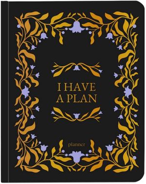 Планер "I have a plan" чорний з плетінням Вид-во: ORNER Планер "I have a plan" чорний з плетінням Вид-во: ORNER