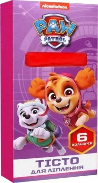 Тісто для ліплення Набір із 6 кольорів по 15 г. ТМ "PAW Patrol" (фіолетовий) Тісто для ліплення Набір із 6 кольорів по 15 г. ТМ "PAW Patrol" (фіолетовий)