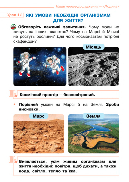 Підручник Я досліджую світ 1 клас Частина 1 НУШ Авт: І. Грущинська та ін. Вид-во: Оріон - фото 8