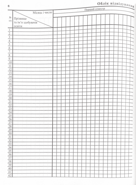 Класний журнал для 5-11 класів Вид-во: Ранок - фото 3