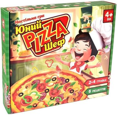 Настільна гра Юний Pizza Шеф Вид-во: Strateg Настільна гра Юний Pizza Шеф Вид-во: Strateg