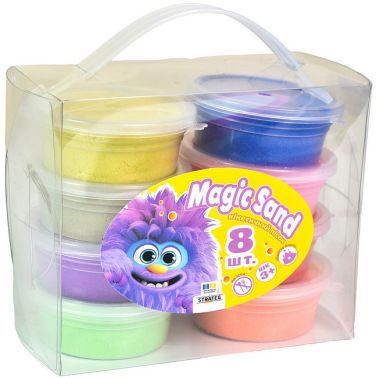 Набір кінетичного піску Magic Sand Вид-во: Strateg Набір кінетичного піску Magic Sand Вид-во: Strateg
