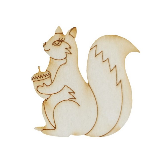 Набір для творчості Розпис по дереву Магніти Лісові мешканці Вид-во: Умняшка - фото 2